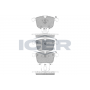 181681 ICER Комплект гальмівних колодок дисковий гальм