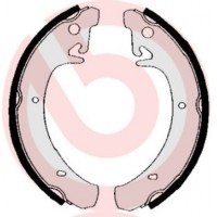 S 41 503 BREMBO Комплект гальмівних колодок