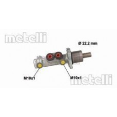 05-0598 METELLI Головний гальмівний циліндр