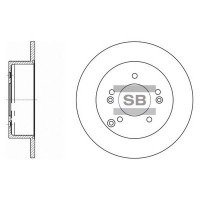 SD2034 Hi-Q Гальмівний диск