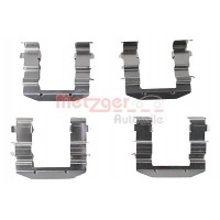 109-0037 METZGER Комплектуючі колодки дискового гальма