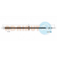 05.1246 ADRIAUTO Гальмівний шланг