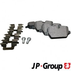 1463700510 JP GROUP Комплект гальмівних колодок дисковий гальм