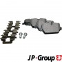 1463700510 JP GROUP Комплект гальмівних колодок дисковий гальм