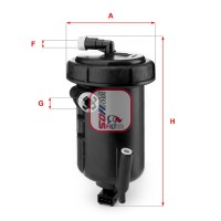 S 5147 GC SOFIMA Паливний фільтр