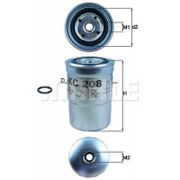 KC 208 MAHLE Паливний фільтр