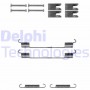 LY1310 DELPHI Комплектуючі гальмівна колодка