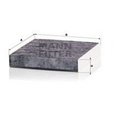 CUK 22 011 MANN-FILTER Фільтр повітря у внутрішньому просторі