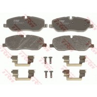 GDB1631 TRW Комплект гальмівних колодок дисковий гальм