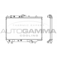100490 AUTOGAMMA Радіатор охолодження двигуна