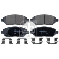 16974 FEBI BILSTEIN Комплект гальмівних колодок дисковий гальм