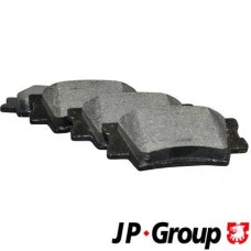 4863701810 JP GROUP Комплект гальмівних колодок дисковий гальм