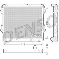 DRM50075 DENSO Радіатор охолодження двигуна