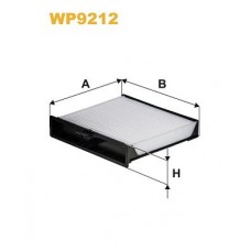 WP9212 WIX FILTERS Фільтр повітря у внутрішньому просторі