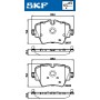 VKBP 80132 SKF Комплект гальмівних колодок дисковий гальм