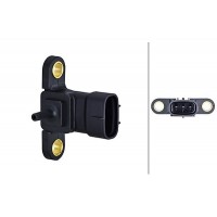 6PP 358 152-481 HELLA Датчик тиск наддуву