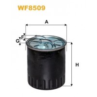 WF8509 WIX FILTERS Паливний фільтр