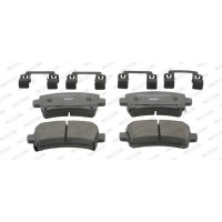 FDB4209 FERODO Комплект гальмівних колодок дисковий гальм