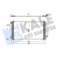 352590 KALE OTO RADYATÖR Конденсатор кондиціонера