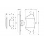 0 986 461 129 BOSCH Комплект гальмівних колодок дисковий гальм