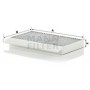 CUK 27 021-2 MANN-FILTER Фільтр повітря у внутрішньому просторі