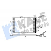375500 KALE OTO RADYATÖR Конденсатор кондиціонера