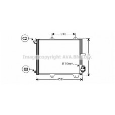 SZ5088 AVA QUALITY COOLING Конденсатор кондиціонера