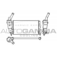 103750 AUTOGAMMA Радіатор охолодження двигуна