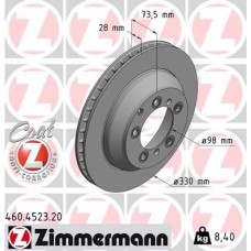 460.4523.20 ZIMMERMANN Гальмівний диск