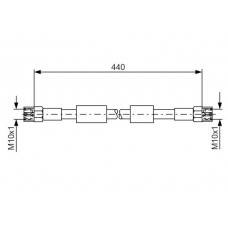 1 987 476 139 BOSCH Гальмівний шланг