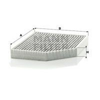 CUK 2450 MANN-FILTER Фільтр повітря у внутрішньому просторі