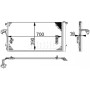 AC 659 000S MAHLE Конденсатор кондиціонера