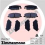 21568.150.1 ZIMMERMANN Комплект гальмівних колодок дисковий гальм