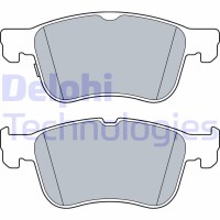 LP3520 DELPHI Комплект гальмівних колодок дисковий гальм