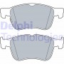 LP3520 DELPHI Комплект гальмівних колодок дисковий гальм