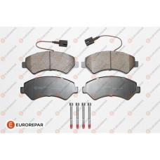 1675990080 EUROREPAR Комплект гальмівних колодок дисковий гальм