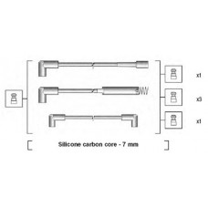 941125180672 MAGNETI MARELLI Комплект дротів запалювання