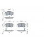 0 986 494 563 BOSCH Комплект гальмівних колодок дисковий гальм