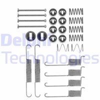 LY1197 DELPHI Комплектуючі гальмівна колодка