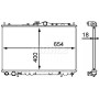 CR 549 000S MAHLE Радіатор охолодження двигуна