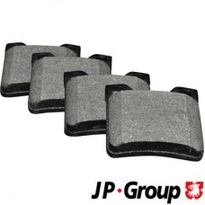 4163701410 JP GROUP Комплект гальмівних колодок дисковий гальм