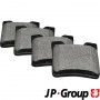 4163701410 JP GROUP Комплект гальмівних колодок дисковий гальм
