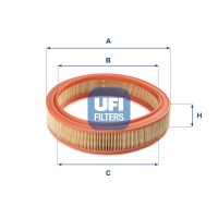 30.038.01 UFI Повітряний фільтр