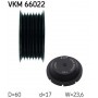 VKM 66022 SKF Паразитный / ведущий ролик, Поліклиновий ремінь