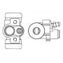 F 026 002 384 BOSCH Колісний гальмівний циліндр