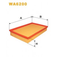 WA6200 WIX FILTERS Повітряний фільтр