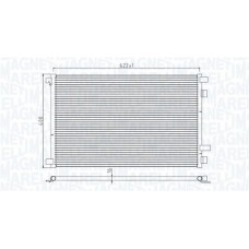 350203932000 MAGNETI MARELLI Конденсатор кондиціонера