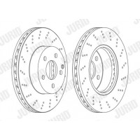 562619JC-1 JURID Гальмівний диск