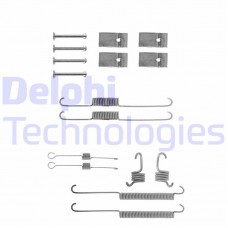 LY1073 DELPHI Комплектуючі гальмівна колодка