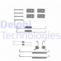 LY1073 DELPHI Комплектуючі гальмівна колодка